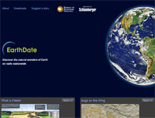 Tablet Screenshot of earthdate.org